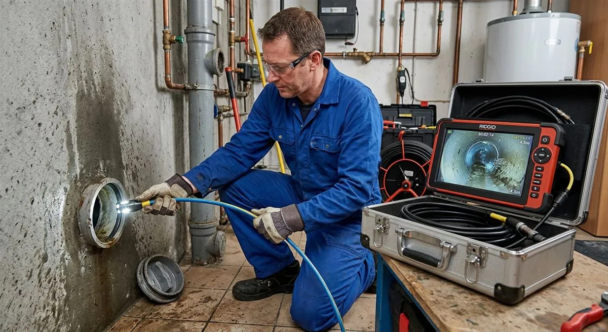 Caméra de canalisation